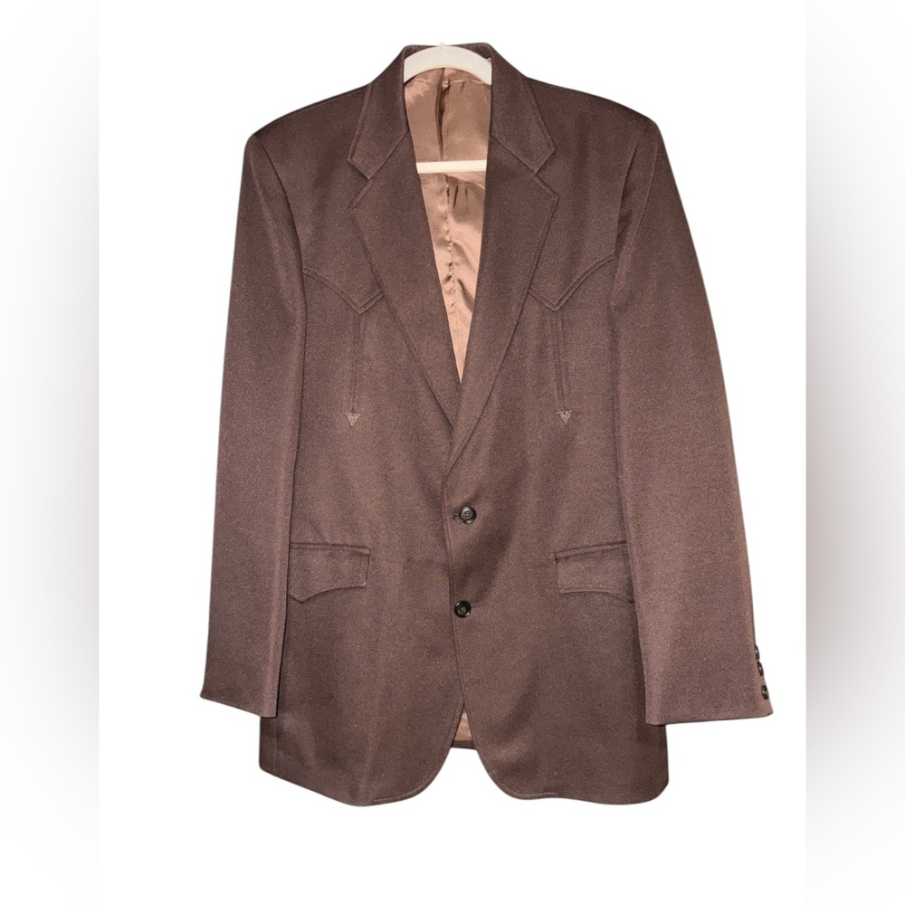 Western Men's Brown suit 40L